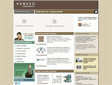 Tablet Screenshot of hankko.com.pe